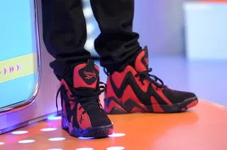Reebok Kamikaze I - Reebok Kamikaze I – Black/Red   (Photo: John Ricard / BET)