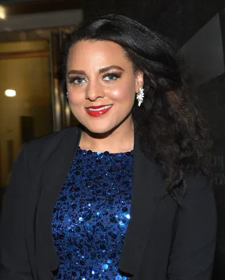 Marsha Ambrosius @MarshaAmbrosius - Tweet: "I had a lot of lovely moments in LA Grammy weekend!!! I will say that I was SUPER HYPE performing with @robertglasper &amp; Co. at The Roxy"Marsha Ambrosius recounts her happiest moments during Grammy weekend for her fans.&nbsp;(Photo: Mike Coppola/Getty Images for Heineken)