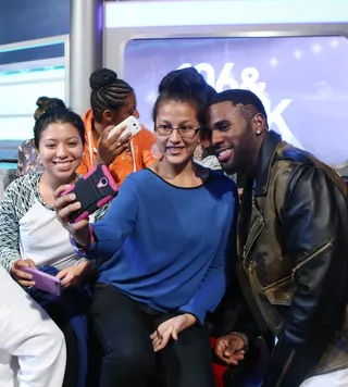 Smiling With the Fans - (Photo: Bennett Raglin/BET/Getty Images)