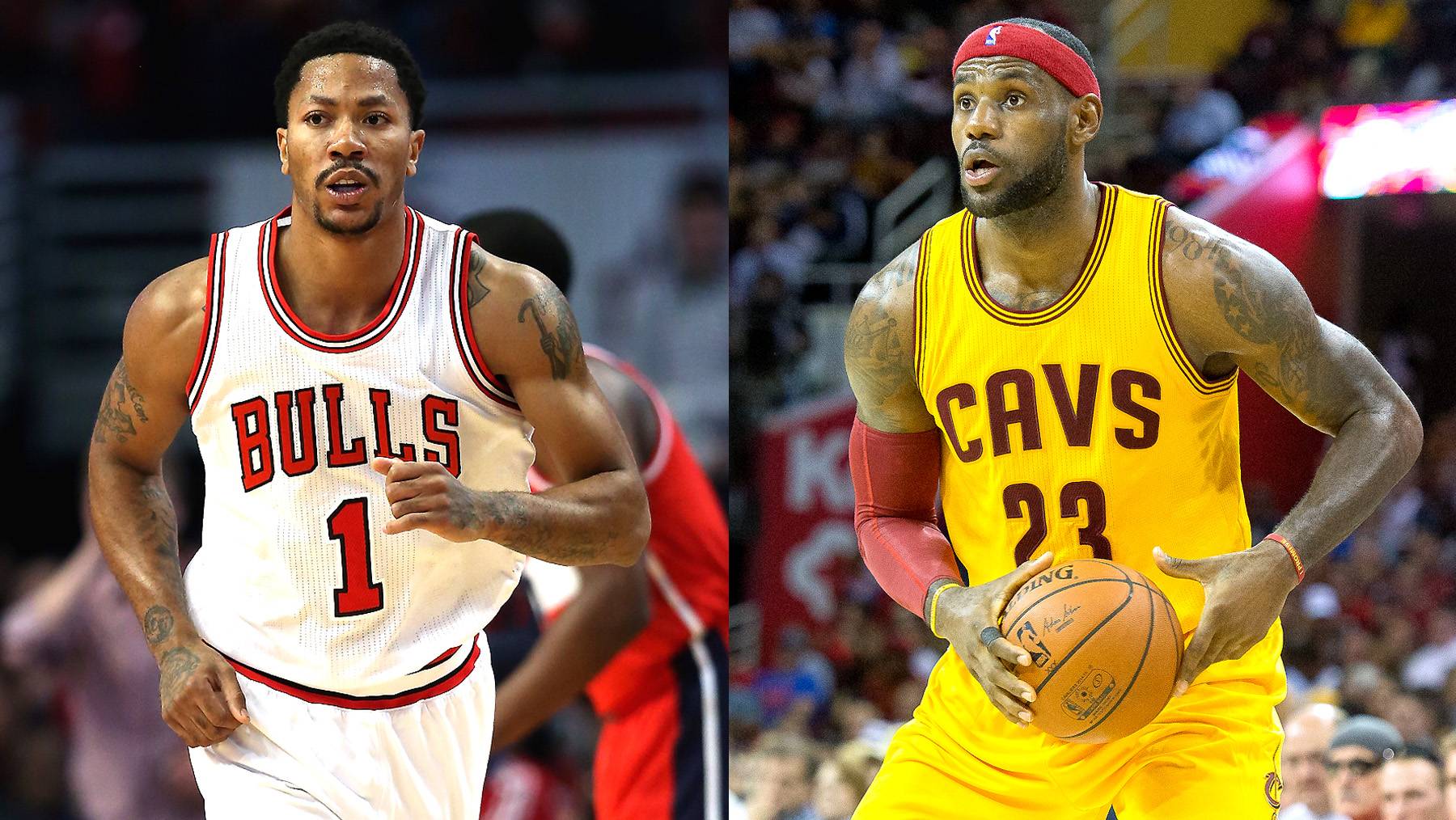 Derrick Rose, LeBron James