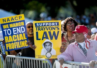 Supporting Trayvon Martin - (Photo: Pete Marovich/Getty Images)