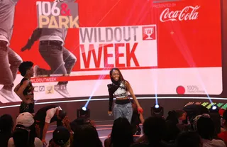 Y'all Ready? - W.O.W. contestant Zuleka Diamond warms the crowd up before she kills the stage.&nbsp;&nbsp; (Photo: Bennett Raglin/BET/Getty Images for BET)