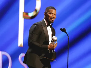 Outstanding Supporting Actor in a Motion Picture winner Jamie Foxx. - (Photo by Leon Bennett/Getty Images for BET)