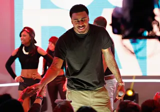 Get It - Recording artist Sage the Gemini performs on 106. (Photo: Cindy Ord/BET/Getty Images for BET)