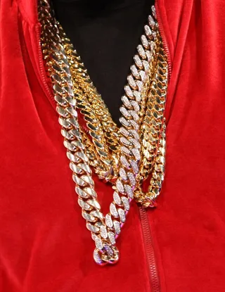 Bling for Days - DJ Khaled's chain is sick! (Photo: Bennett Raglin/BET/Getty Images for BET)