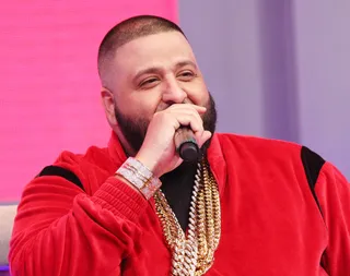 The Best - DJ Khaled talks new music on 106. (Photo: Bennett Raglin/BET/Getty Images for BET)