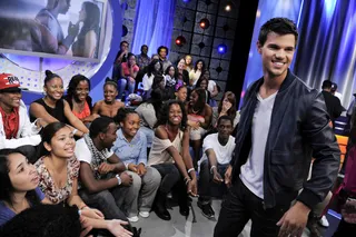 Show Me What You Got - Taylor Lautner with the Livest Audience at BET's 106 &amp; Park. (Photo: John Ricard / BET)