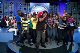 106 &amp; Party - It's a celebration at BET's 106 &amp; Park. (Photo: John Ricard / BET)