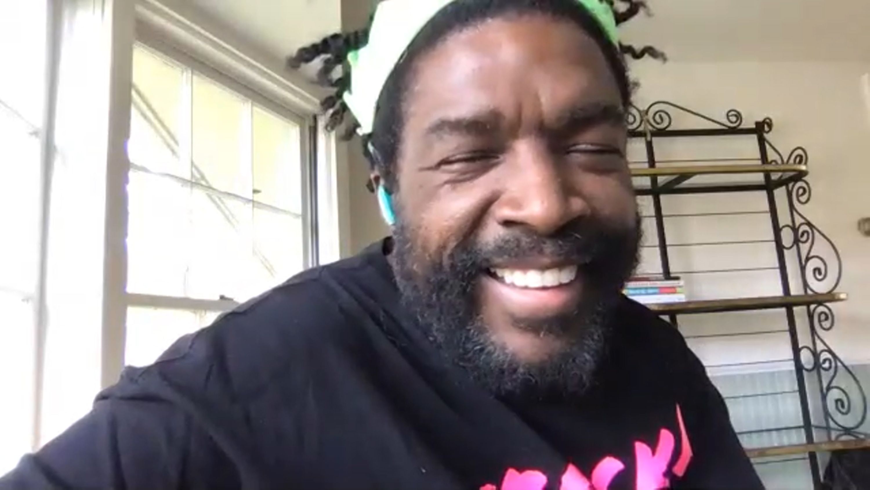 THE TONIGHT SHOW STARRING JIMMY FALLON -- Episode 1247E -- Pictured in this screengrab: Ahmir "Questlove" Thompson on April 22, 2020 -- (Photo by: NBC/NBCU Photo Bank via Getty Images)