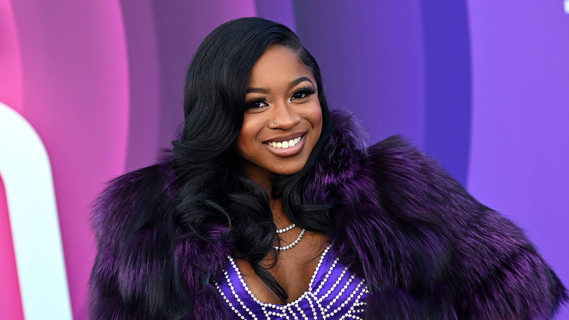 Reginae Carter attends the 2022 Soul Train Awards presented by BET at the Orleans Arena on November 13, 2022 in Las Vegas, Nevada. 