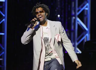 Group Effort - In the early '90s Eric formed another group called Benét with his sister Lisa and cousin George Nash Jr. (Photo: Kevin Winter/Getty Images)