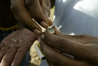 Drug of Choice - Crack Cocaine   (Photo:Oswaldo Rivas/ REUTERS) (NICARAGUA)