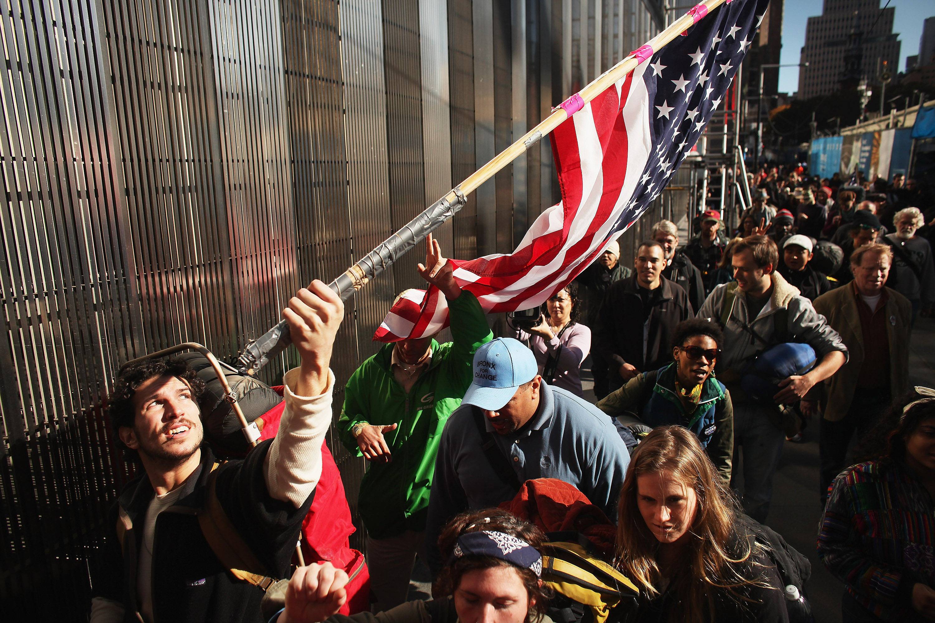 Nation's Direction - According to an NBC News/Wall Street Journal poll released Nov. 8, 73 percent of Americans say the nation is moving in the wrong direction, while 19 percent say it’s on the right track.(Photo: Spencer Platt/Getty Images)