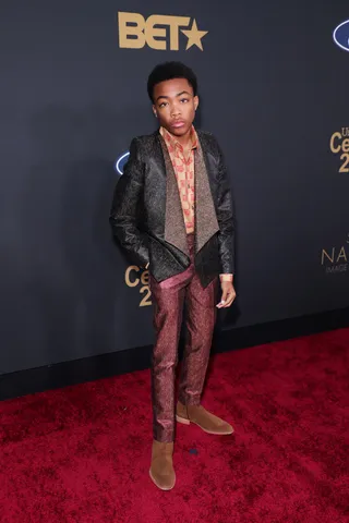 "When They See Us" actor Asante Blackk. - (Photo by Leon Bennett/Getty Images for BET)