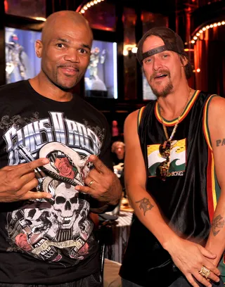 Darryl "D.M.C." Matthews McDaniels: May 31 - The pioneering rapper and Run DMC member turns 47.&nbsp;(Photo credit: Kristian Dowling/PictureGroup)