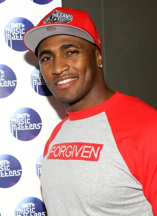 Cat in the Hat - Actor Stevie Baggs Jr. smiles for the camera before heading in to check out some of the hottest new music courtesy of BET Music Matters. (Photo: Bennett Raglin/BET/Getty Images for BET)