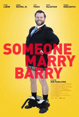 Someone Marry Barry: February 7 - Damon Wayans Jr. stars in this raunchy rom com about a trio of childhood friends on a mission to find a wife for their socially challenged pal Barry (Tyler Labine). The tale gets even funnier when they realize Barry's new matchmade girlfriend is exactly like him.  (Photo: Straight Up Films)