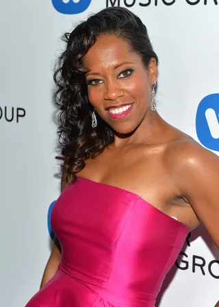 Ms. King - Don't miss Regina King tonight on 106 to discuss her role in The Gabby Douglas Story! (Photo: Michael Buckner/Getty Images for Warner Bros.)