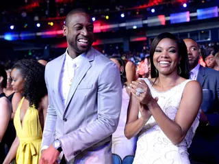 Gabrielle Union - NBA All-Star weekend is here and we've got first round draft picks of celebs we want on Team BET.&nbsp;  Our list of stars who could play in the NBA starts with non-other than Gabrielle Union. The Being Mary Jane star is not only a clutch player off the court, we're sure her hubby-to-be&nbsp;Dwyane Wade&nbsp;has taught her plenty of his moves over the years.  (Photo: Kevin Mazur/Getty Images for BET)