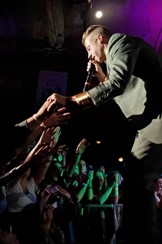 3. He Proved - Macklemore's buzz had been bubbling under for a minute. During that time he gained a new legion of fans after his XXL "Show and Prove" feature.  &nbsp;(Photo: Timothy Hiatt/Getty Images)