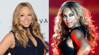 Mariah Carey and Beyoncé - Whitney gave Mariah the diva stamp of approval on 1998's "When You Believe." Queen Bey's past due for the same honor.  (Photos from left: Jason Kempin/Getty Images, Kevin Mazur/WireImage)