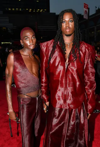 Denzel Dion and Rickey Thompson - (Photo by Noam Galai/Getty Images for MTV/ViacomCBS)