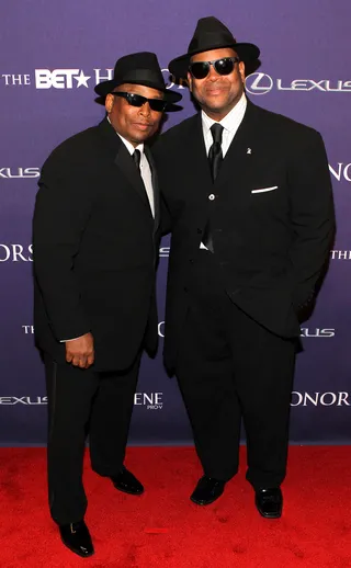 Legends in Black: Jimmy Jam and Terry Lewis - Legendary R&amp;B and pop music songwriting and record production team&nbsp;Terry Lewis and Jimmy Jam graced us with their prolific presence on the red carpet.&nbsp;(Photo: Paul Morigi/Getty Images for BET)