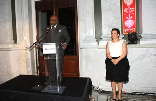 The Gospel of T.D. Jakes - T. D. Jakes took dinner guests to church with his eloquent speaking style. This man is definitely worthy of honor.&nbsp;(Photo: Bennett Raglin/Getty Images for BET)