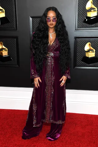H.E.R.&nbsp;In Dundas - (Photo by Kevin Mazur/Getty Images for The Recording Academy )