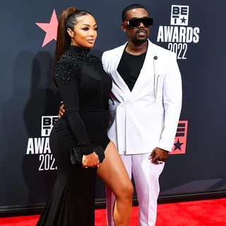 BET Awards 2022 | Red Carpet Ray J and Princess Love | 1080x1080