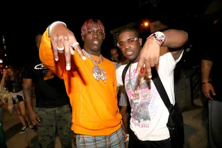 Yachty and Ferg - Lil Yachty and A$AP Ferg turn up in New York City. (Photo: Johnny Nunez/WireImage)