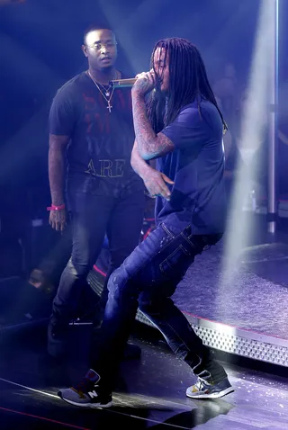 Turn Up - Waka Flocka Flame turned the crowd out at Drai's Nightclub in Las Vegas.(Photo: Judy Eddy/WENN.com)