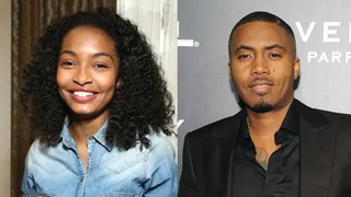 This Is Illmatic!  - Black-ish's Yara Shahidi has a fun fact for you. Her second cousin is your favorite rapper&nbsp;Nas! Yep! We were shocked too. (Photos from left: Rich Polk/Getty Images for mediaplacement, D Dipasupil/Getty Images)