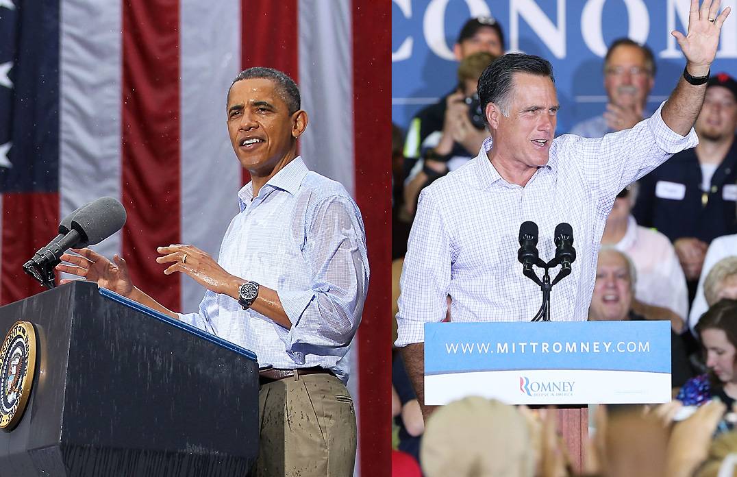 Barack Obama, Mitt Romney