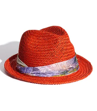 Hinge Fedora - Keep the sun out of your eyes and all eyes on you in this darling red fedora. &nbsp; (Photo: Courtesy of Nordstrom)