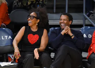 Denzel and Pauletta Washington 2017