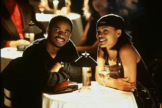 Love Jones (1997) - Lesson: Any man who uses the words &quot;metaphoric jism&quot; is a keeper.  Corniest Quote: &quot;I love you and that's urgent like a mother[beep].&quot; (Photo: New Line Cinema)