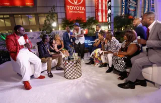 A Star-Studded Cast - The cast of BET's hit show Being Mary Jane joined the post show to dish on the juicy upcoming season and share their favorite moments from this year's show.&nbsp;(Photo:&nbsp; Mark Davis/BET/Getty Images for BET)