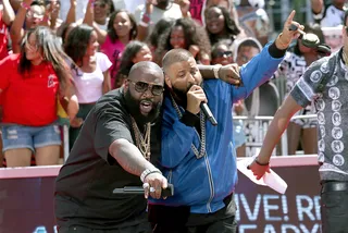 Hurtin' the Game - DJ Khaled and Rick Ross give a boss-worthy perfomance during the BET Awards '14&nbsp;Pre-Show.(Photo: Mark Davis/BET/Getty Images for BET)