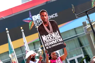 Meek Mill's Biggest Fan - Looks like Meek Mill gets love on the red carpet at the BET Awards '14.(Photo: Mark Davis/BET/Getty Images for BET)