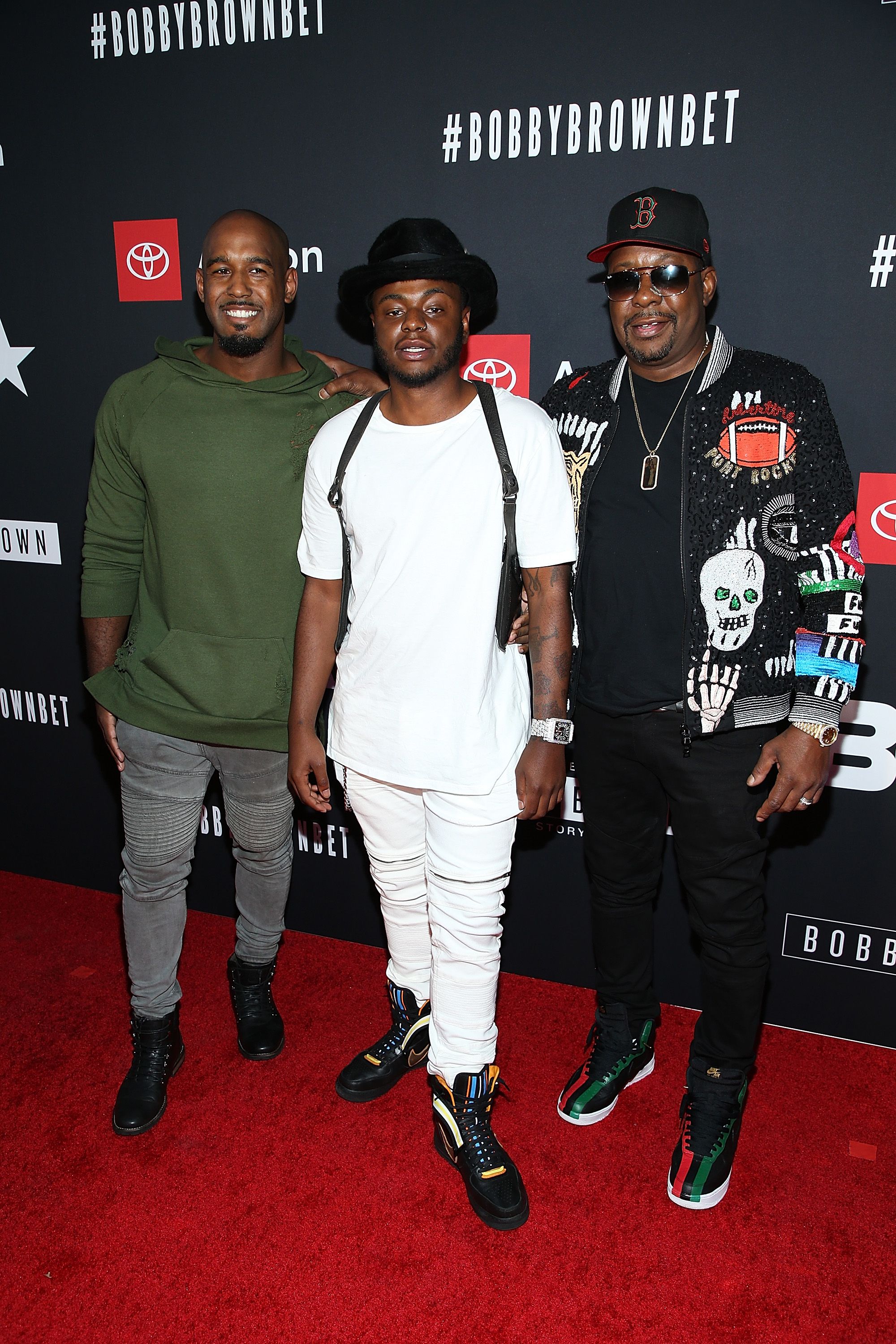 attends BET and Toyota present the premiere screening of "The Bobby Brown Story" at Paramount Theatre on August 29, 2018 in Hollywood, California.