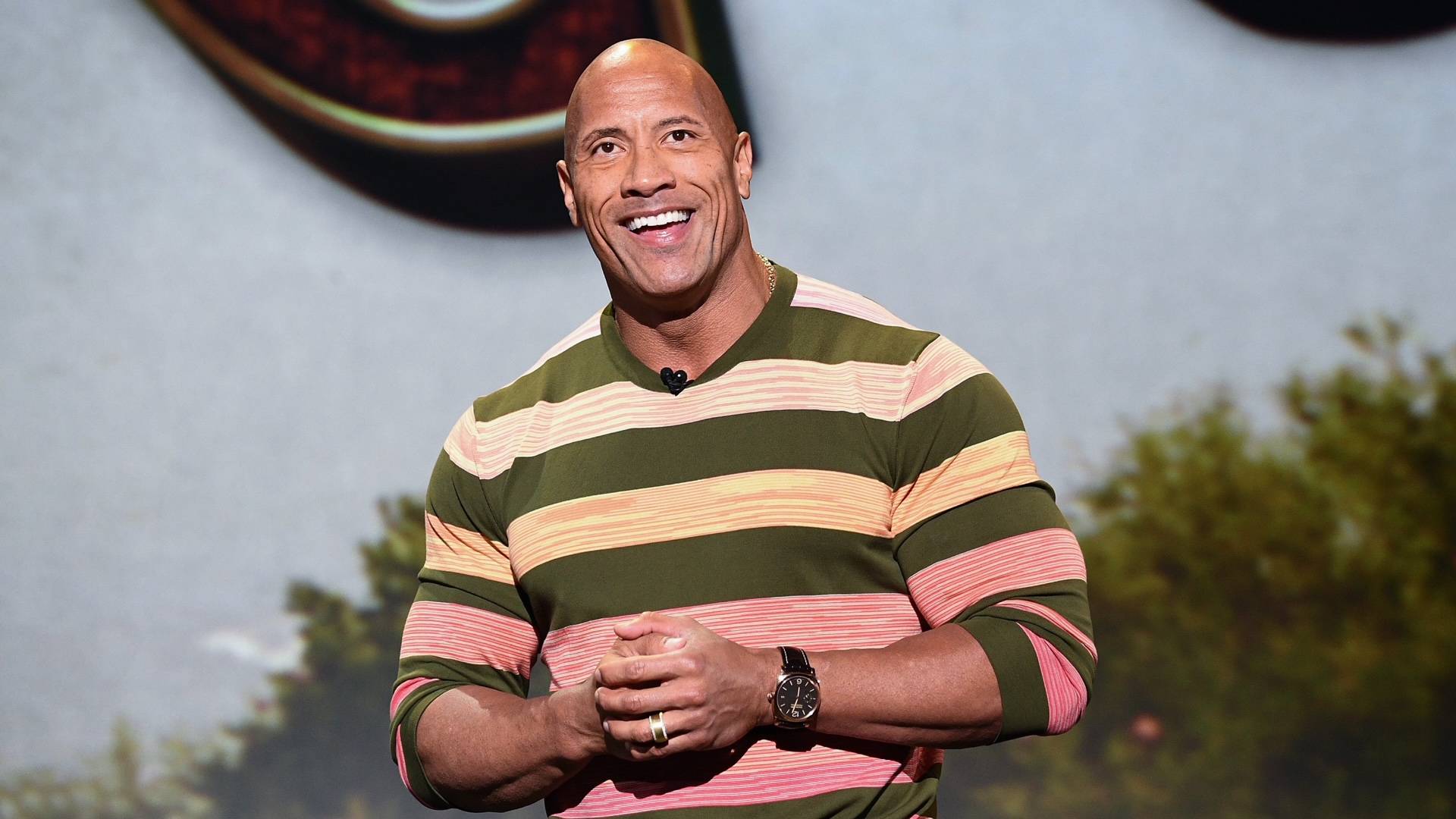 Dwayne Johnson on BET Buzz 2020.