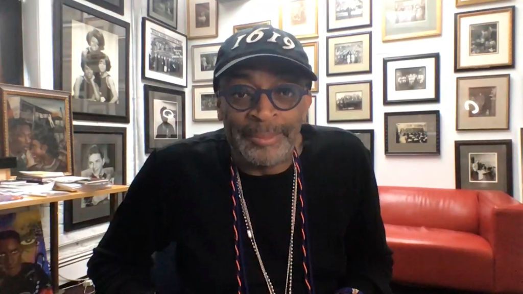 THE TONIGHT SHOW STARRING JIMMY FALLON -- Episode 1274E -- Pictured in this screengrab: Director Spike Lee during an interview on June 8, 2020 -- (Photo by: NBC/NBCU Photo Bank via Getty Images)