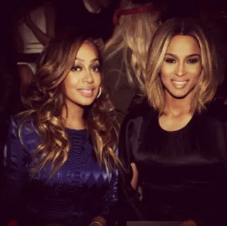 LaLa Anthony @lala - LaLa and CiCi ditched their guys to hit the highly anticipated Victoria's Secret Fashion Show. The besties looked great and so did the Victoria's Secret Angels. Carmelo Anthony and Future don't know what they missed!(Photo: Instagram via Lala Anthony)