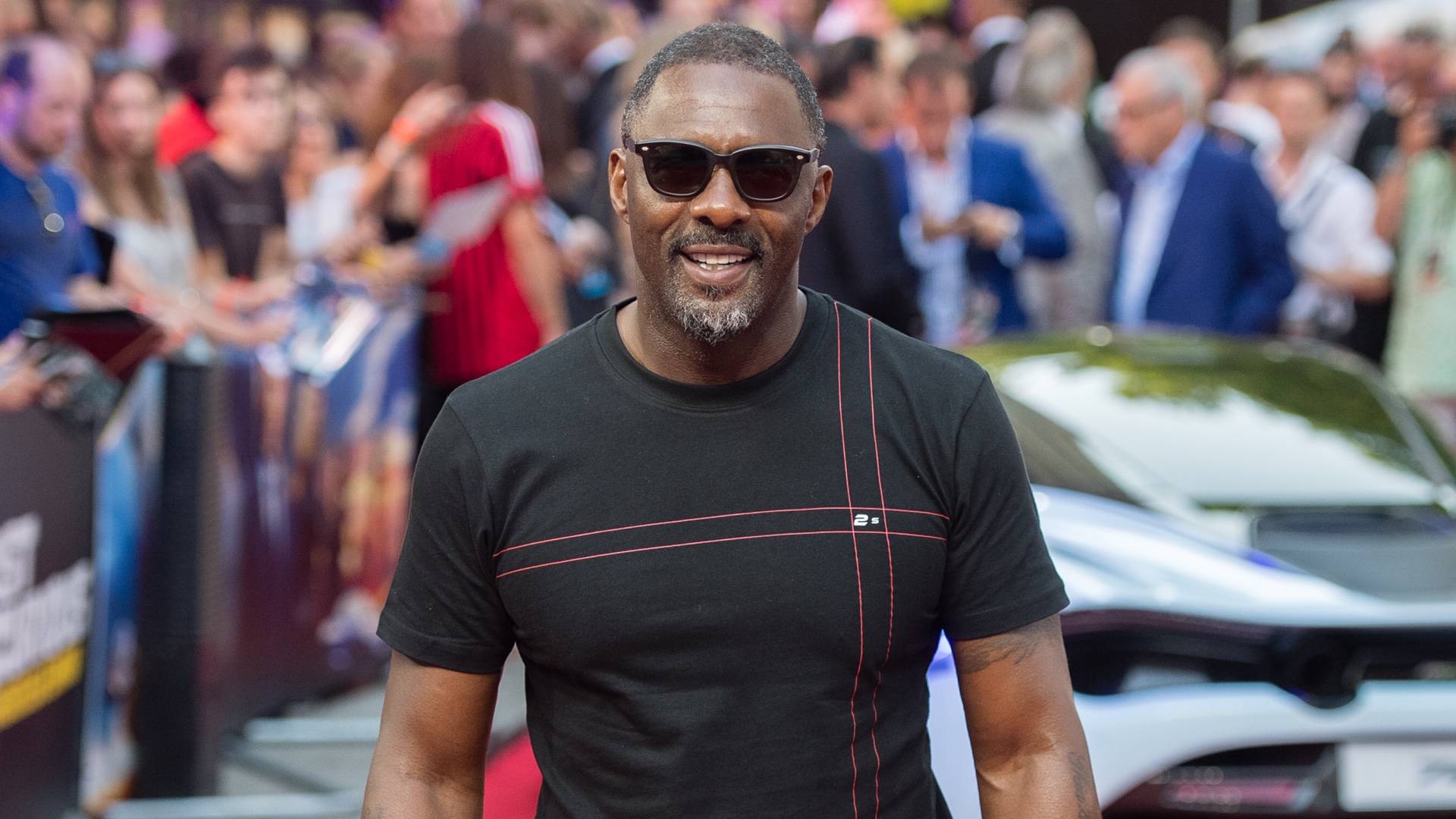 Idris Elba on BET Buzz 2020.