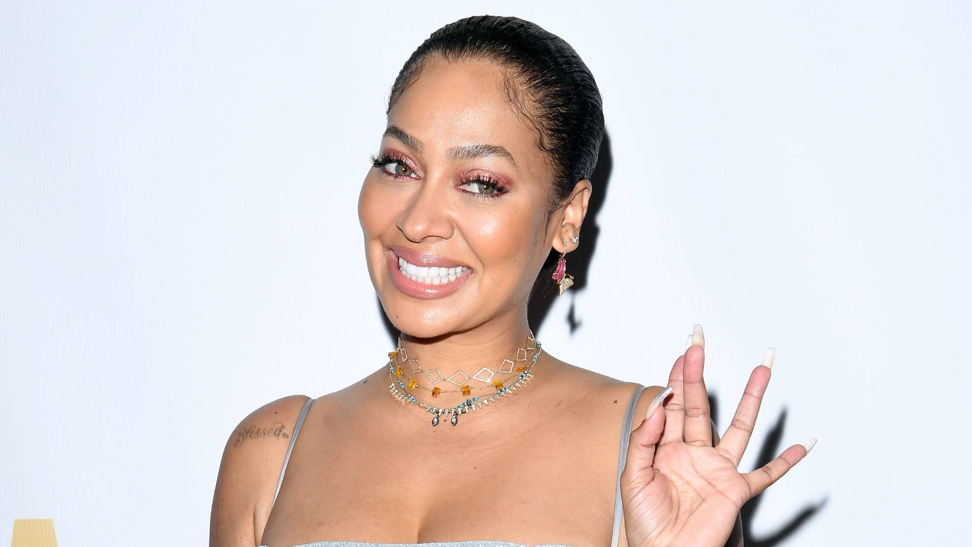 La La Anthony attends Cana Dorada Film & Music Festival - Casino Night: TV Shows Night on January 18, 2020 in Punta Cana, Dominican Republic. 