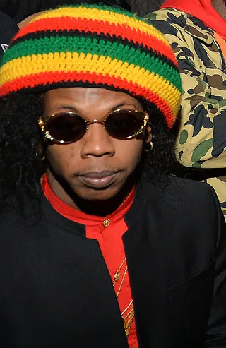 Trinidad James&nbsp;@trinidadjamesgg - "It must really suck to be in the dunk contest and not do the dunk you wanted to do." (Photo: Prince Williams/FilmMagic)