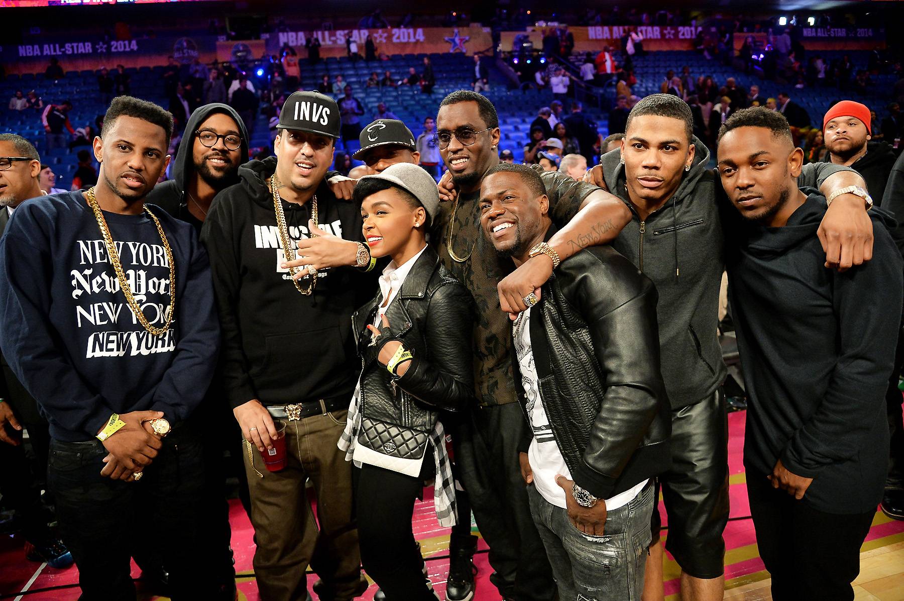 Fabolous, Janelle Monae, Sean Combs, Kevin Hart, Nelly, Kendrick Lamar