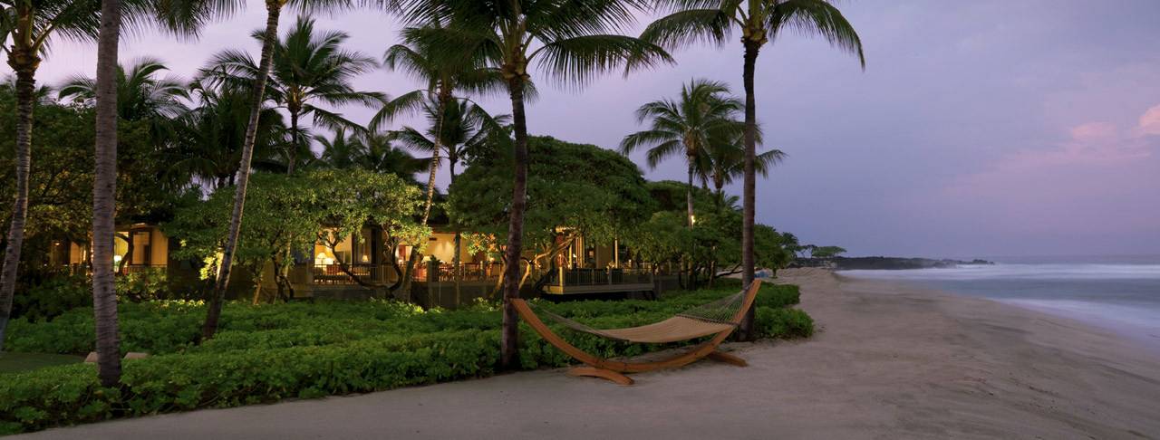 beach, Kohala Four Seasons