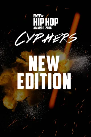 The New Edition Cypher - Let's see these smooth cats get gritty.(Photo: BET)